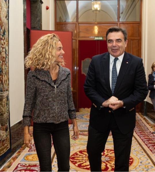  Acaba de concluir la visita oficial a Madrid del vicepresidente para la Promoción de nuestro Modo de Vida Europeo, Margaritis Schinas.