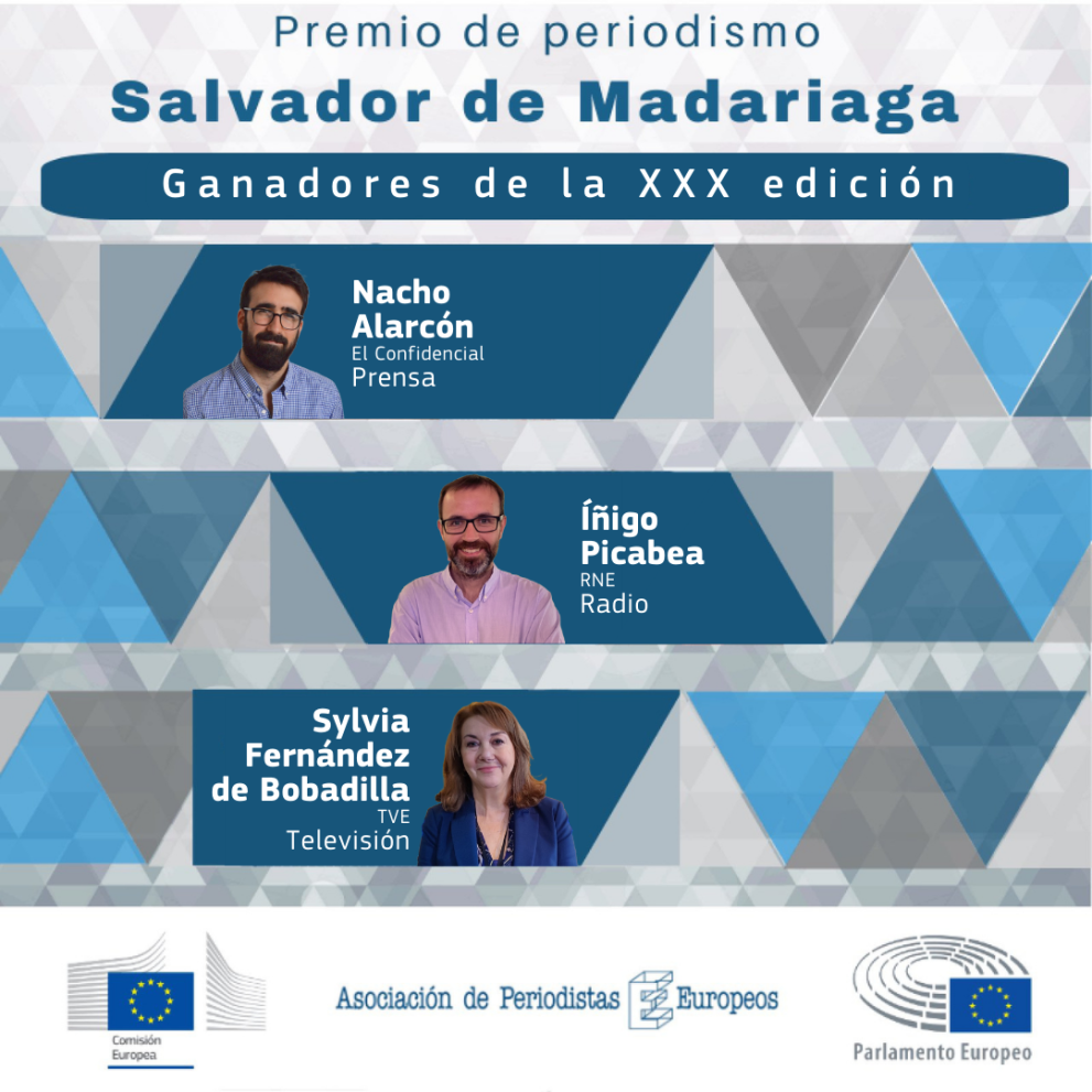 Ganadores del XXX Premio de periodismo Salvador de Madariaga 2024