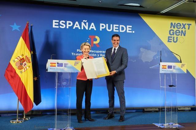 Visit of Ursula von der Leyen, President of the EC, to Spain