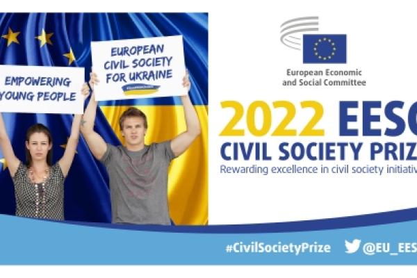 Crear un futuro mejor para los jóvenes y ayudar a las víctimas ucranianas de la guerra son los dos temas del Premio Sociedad Civil del CESE de este año.